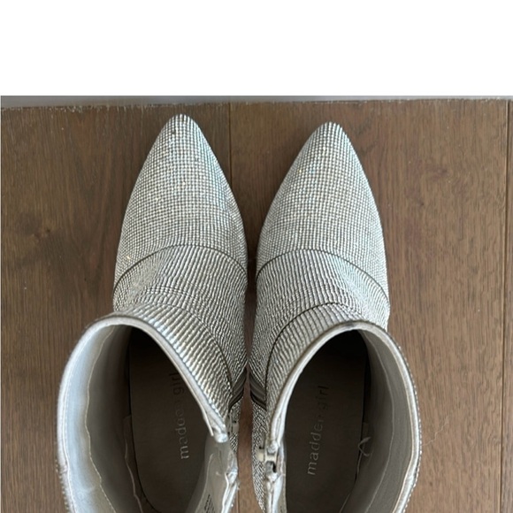 Silver Rhinestone booties - Picture 2 of 3